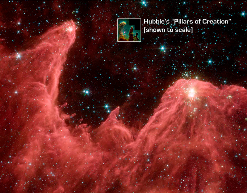 Illustration for article titled Beautiful Infrared Astronomy from the Spitzer Space Telescope